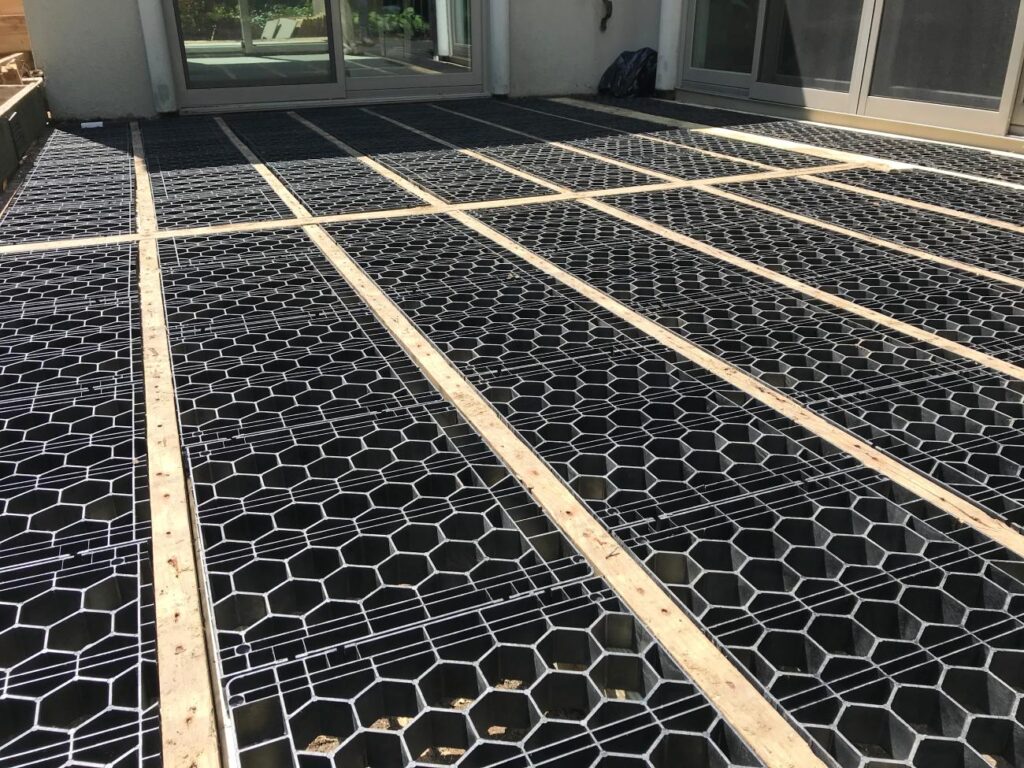 Stone Deck System Grid Layout