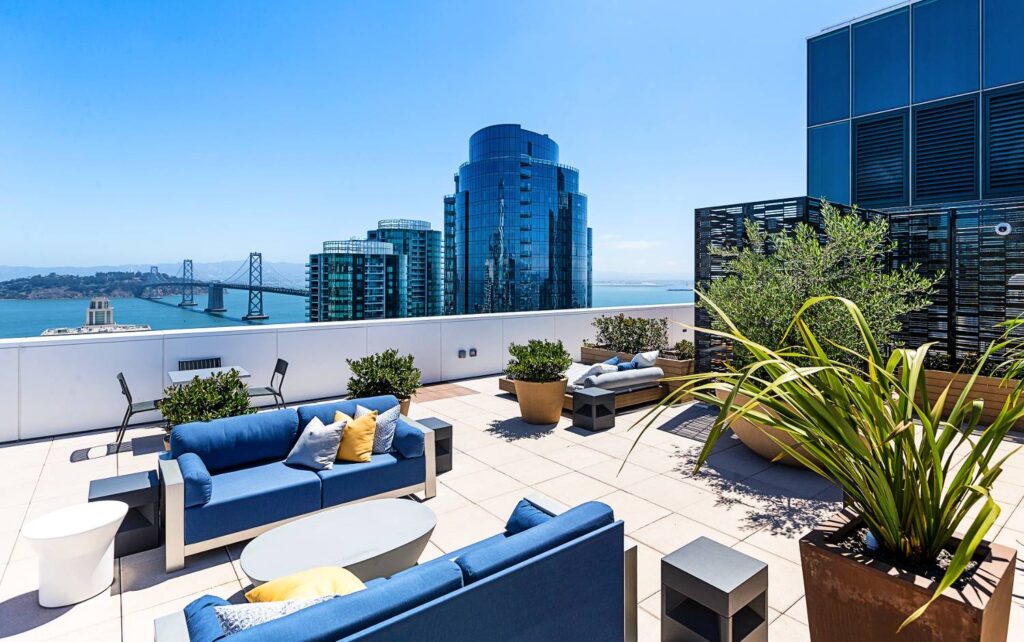 Solaire-Apartment-Rooftop-Deck-with-Buzon-Pedetals