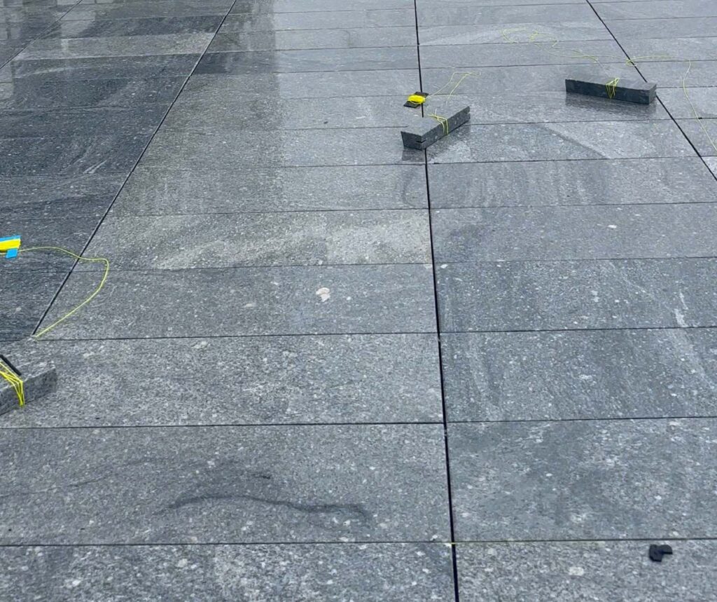 Delta Grey Granite with Black Veins
