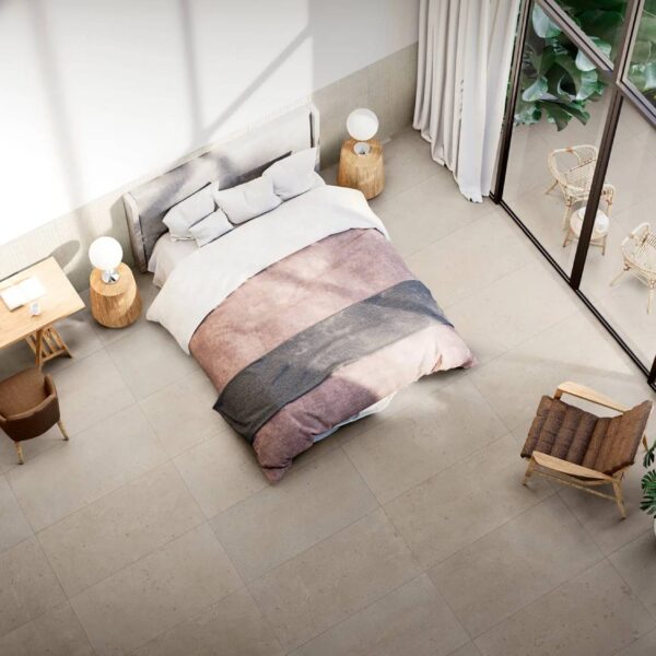 Listo-Cream-24x48-Chiseled-Wall-24-48-inch-Matte Floor-24x24-inch-Outdoor-2cm-Patio